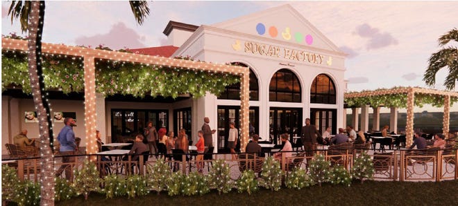 Sugar Factory American Brasserie, an upscale confectionery and restaurant known as a favorite of celebrities, plans to open in early Spring 2022 at St. Johns Town Center in Jacksonville.