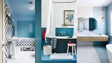Blue and white lavatory concepts: 14 methods to make use of this traditional pairing