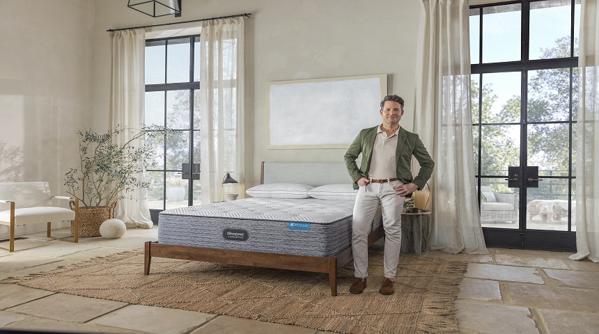 Why this celebrity designer hopped into bed with this mattress brand